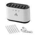thumbnail image 2 of Humidificador de aire con luz RGB, humidificador de escritorio 900ml 10HR apagado automático, humidificadores ultrasónicos silenciosos que cambian de Macarena Humidificadores RGB, 2 of 8