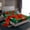 Green Red White, variant on jejeloiu Joy Christmas Twin Sheet Sets,Red Xmas Berry Twin Fitted Sheet,Geometric Stripes Bowtie Flat Sheet For Child,Ultra Soft Home Decor,3pcs