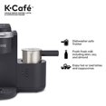 thumbnail image 6 of Keurig K-Cafe Coffee Maker, Single Serve K-Cup Pod Coffee, Latte and Cappuccino Maker, Comes with Dishwasher Safe Milk Frother, Coffee Shot Capability, Compatible With all K-Cup Pods, Charcoal, 6 of 6