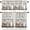 Cookyku7947, variant on Country Star Live Laugh Love 3 Piece Kitchen Curtains Tiers and Valances Set, Rustic Berries Pine Cones Red Plaid Rod Pocket Short Window Treatment Tiers Curtains Panel and Valance for Cafe Bathroom
