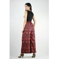 thumbnail image 3 of Artyska Printed Maroon Palazzo Women's for Fall, 1-Pack, 3 of 5