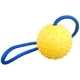 thumbnail image 4 of KAKOWELY Pelota de goma para mascotas con cuerda, juguete masticable para perros, juguete de dentición de goma, pelota para limpiar los dientes, 4 of 5