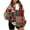 Multicolor 4, variant on Wensltd Christmas Hoodies for Women Loose Fit Drawstring Printing Long Sleeve Top Winter Outfits