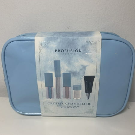 

Profusion Crystal Chandelier Sparkling Glitter Set and Cosmetics Bag