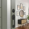 thumbnail image 2 of Schlage B60RMN622 Remsen Single Cylinder Keyed Entry Deadbolt - Black, 2 of 7
