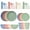 Multicolor, variant on Zmleve Wheat Straw Dinnerware Set, Unbreakable Plastic Plates and Bowls Sets, Dishwasher Microwave Safe, green Service for 4