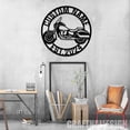 thumbnail image 3 of Craftnamesign Custom Motorcycle Metal Wall Art Light, Custom Name Sign Home Decor, 3 of 5