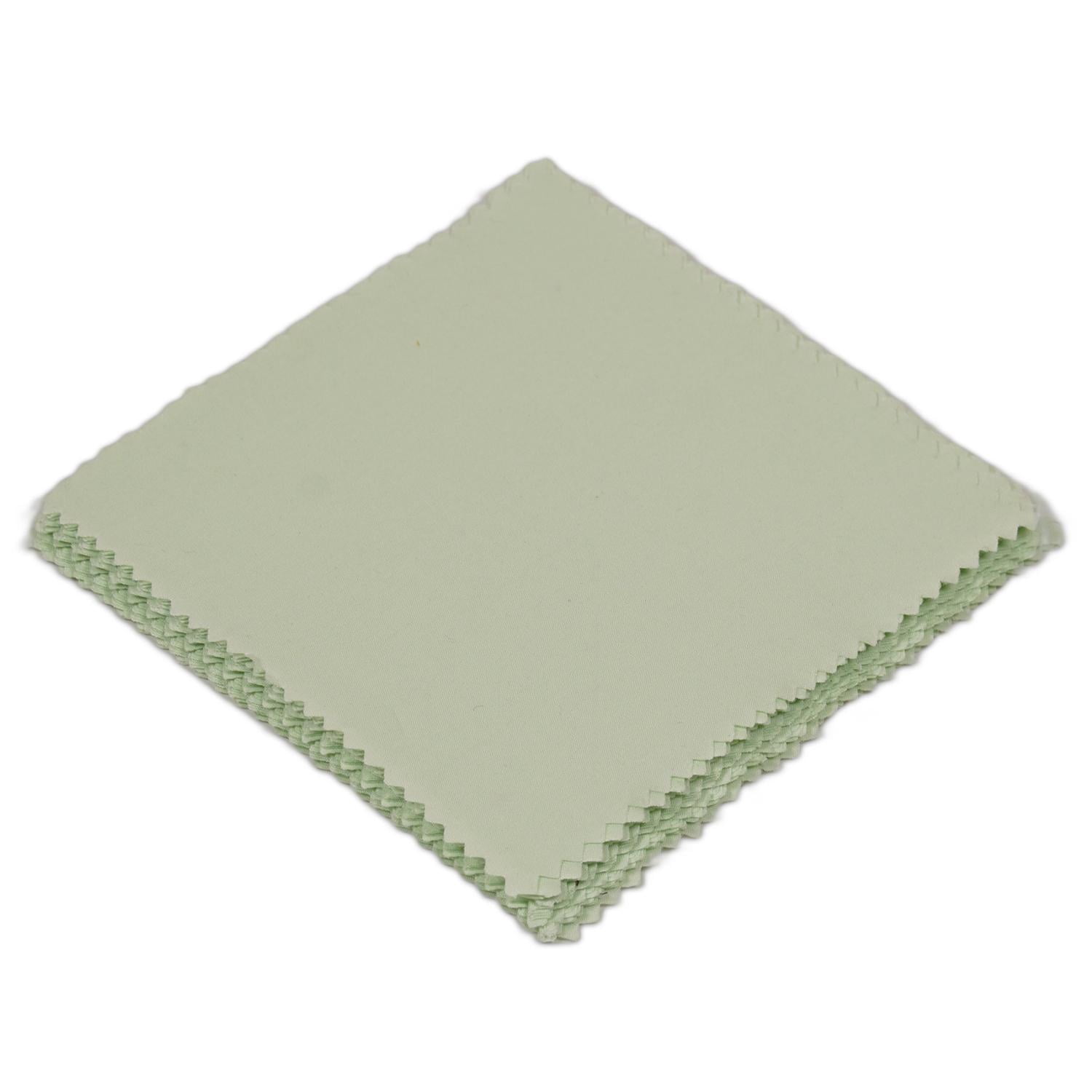 Soimoi 40 Pcs Solid Cotton Fabric Squares Bundles Charm Packs for Quilting, Fat Quarter Layer Cakes, Fabric Scraps for Crafts,Precuts Quilt Squares 5 x 5 inches, DIY Fabric Bundle - Pastel Green