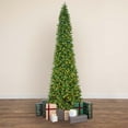 thumbnail image 2 of Nearly Natural 14ft. Artificial Slim Green Mountain Pine Christmas Tree with 1600 Warm White LED Lights and 4660 Branches, 2 of 8