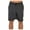 Charcoal, variant on Men's Pajama Shorts / Sleepwear / PJs (Charcoal, X-large)
