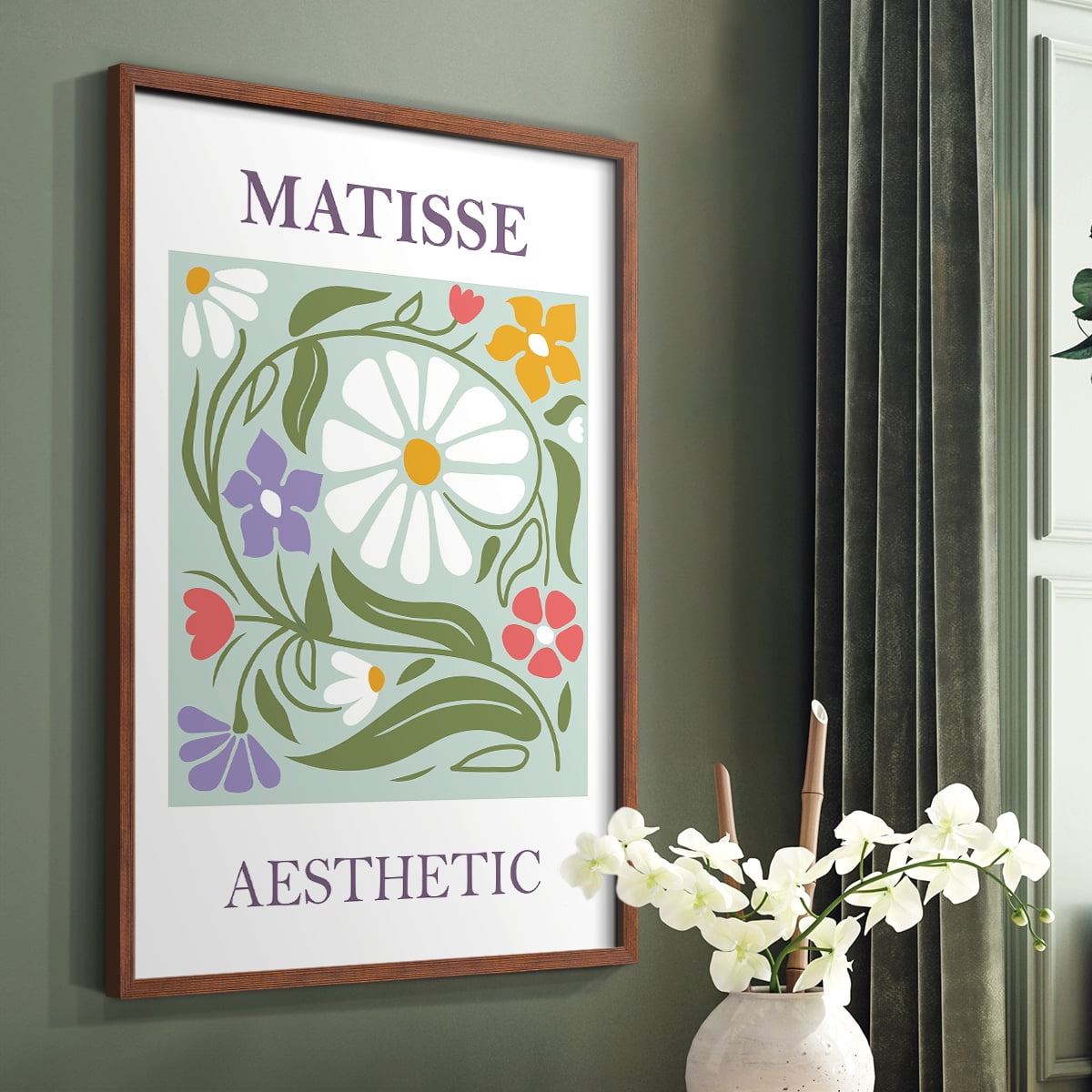 Matisse CCLXIX in Solid Wood 8 x 10 Framed Print
