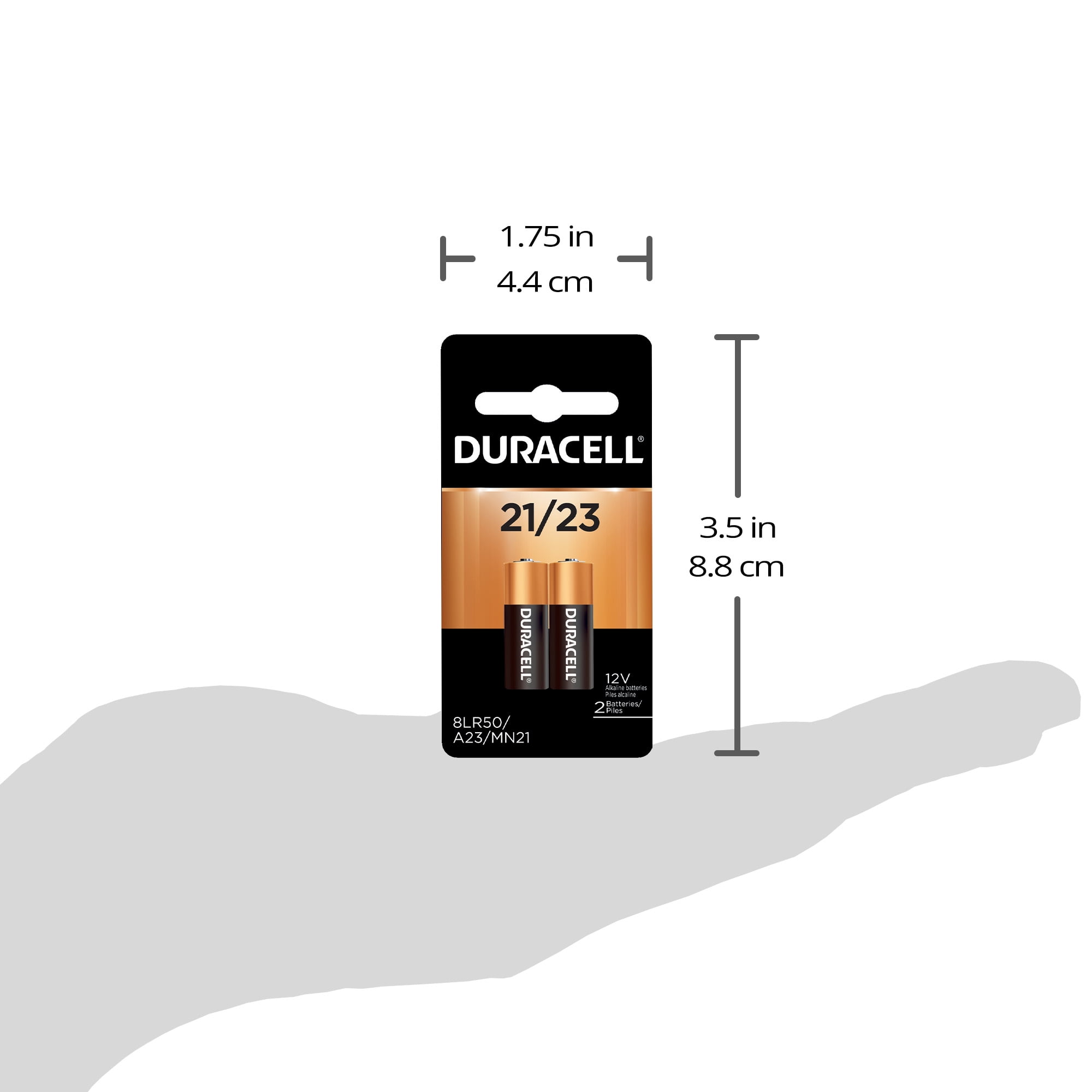 Duracell Procell Alkaline MN21 (A23, 23A) - Batteryplex