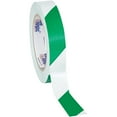 thumbnail image 2 of BOX Packaging Striped Vinyl Tape, 3" Core, 1" x 36 Yd., Green/White, Case Of 3, 2 of 2