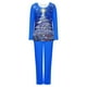 thumbnail image 4 of Puntoco Conjunto de pijama cómodo para mujer, conjunto de pijama con parte superior y pantalones casuales con estampado degradado para mujer, 4 of 4