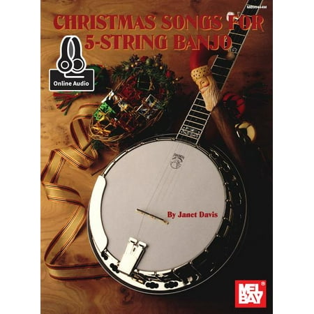 Christmas Songs for 5-String Banjo (Paperback)