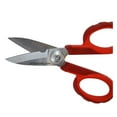 thumbnail image 3 of Fiber Optic Scissors 3-Pack - Electrician Cable Shears - 5.5 Inch Telecom Tools for Cutting Kevlar, Wire, & Cable Ties - Professional Grade Stainless Steel, 3 of 9