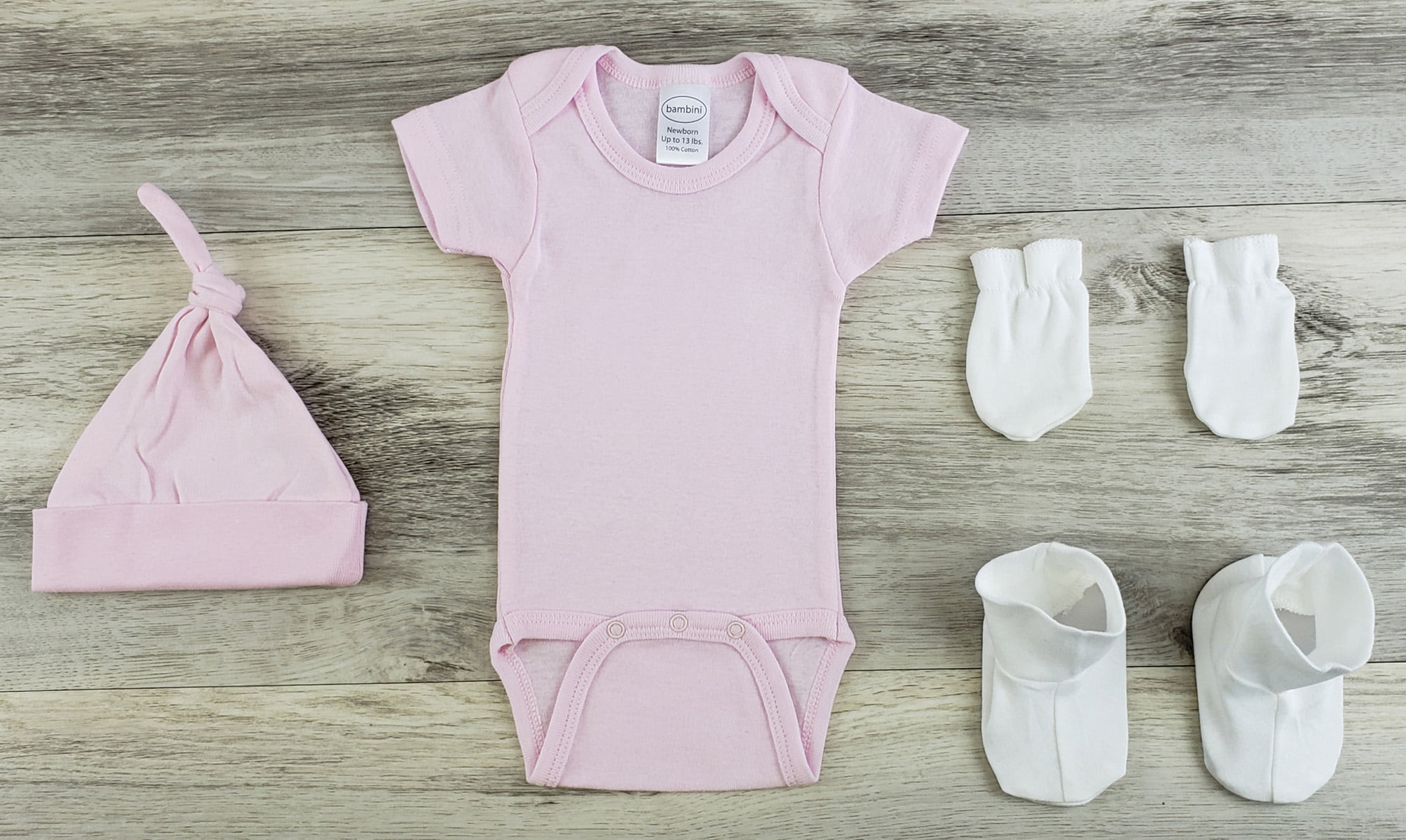 Bambini 5 Pc Layette Baby Clothes Set - Walmart.com
