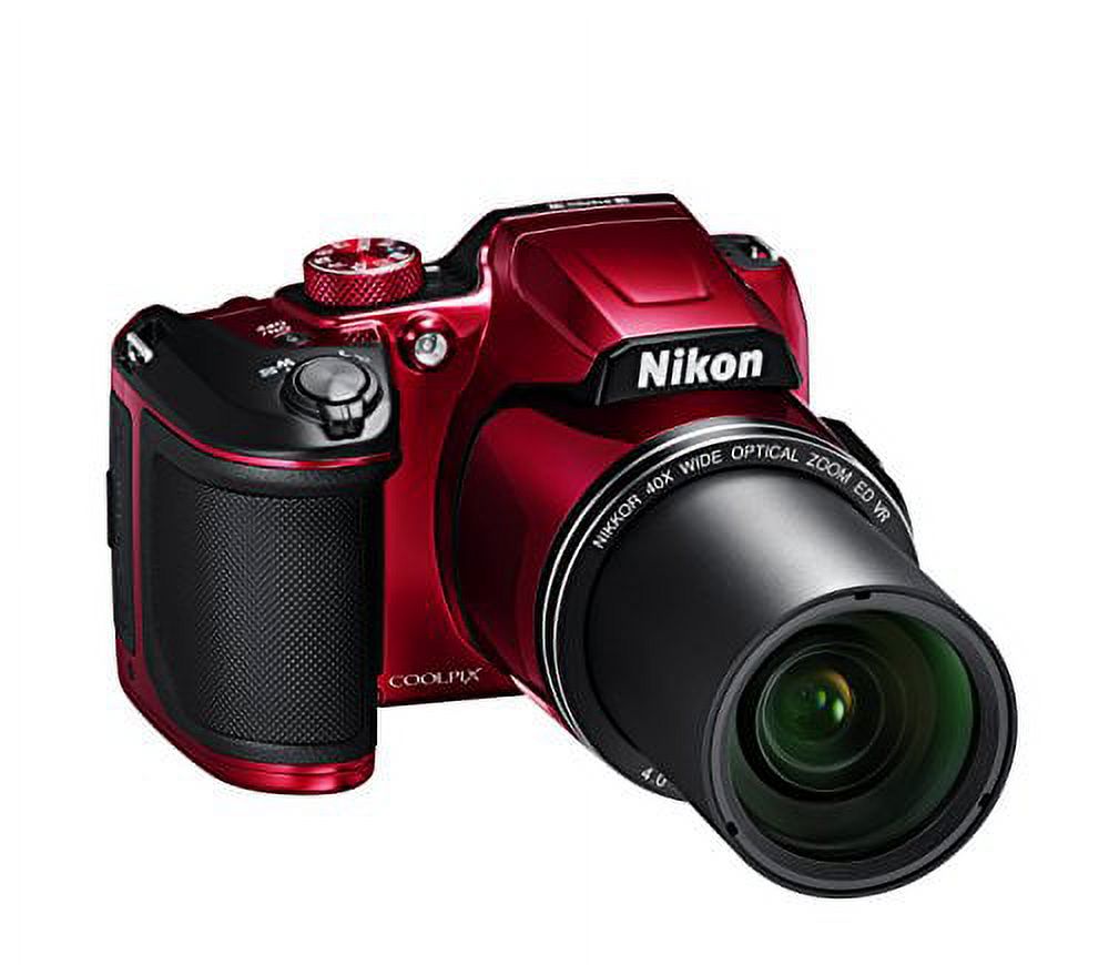 Nikon COOLPIX B500 Digital Camera (Red) USA MODEL - image 3 of 4