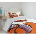 thumbnail image 4 of Ambesonne Dragon Quilted Bedspread Set 2 Pcs, Cartoon Knight Sketch, Twin Size, Multicolor, 4 of 6