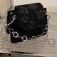 thumbnail image 1 of Bolso De Hombro Bolso Bandolera Cuadrado De Pu Para Mujer, Bolsos Tipo Satchel Impresos, Diseño Simple, Viajes, Vacaciones, 1 of 8