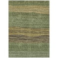 thumbnail image 2 of Addison Rugs Chantille Indoor/Outdoor Transitional Stripes Olive Washable Rectangle Rug, 3' x 5', 2 of 6