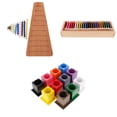thumbnail image 1 of Juguetes De Aprendizaje Para : Escaleras De De Matemáticas, , Porta Lápices SM SunniMix Juguete de materiales Montessori, 1 of 8