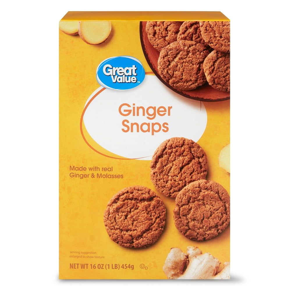 Great Value Ginger Snaps, 16 oz