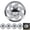 Chrome, variant on BDK (4-Pack Premium 15"" Wheel Rim Cover Hubcaps OEM Style Replacement Snap On Car Truck SUV Hub Cap - 15 Inch Set, KT-1008-15_df