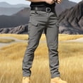 thumbnail image 5 of Yokua Men Stretch Tacticals Pants Cargo Pants,Outdoor Lightweight Work Hiking Pants, 5 of 8