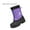 PURPLE/MULTI, variant on BURUDANI Boys Girls Kids Warm Waterproof Snow Boots Winter Outdoor Snow Boots KSTAR BLACK/NEON/GREEN Size 11
