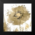 thumbnail image 2 of Austin, Vanessa 15x15 Black Modern Framed Museum Art Print Titled - Flower Burst in Gold I, 2 of 5