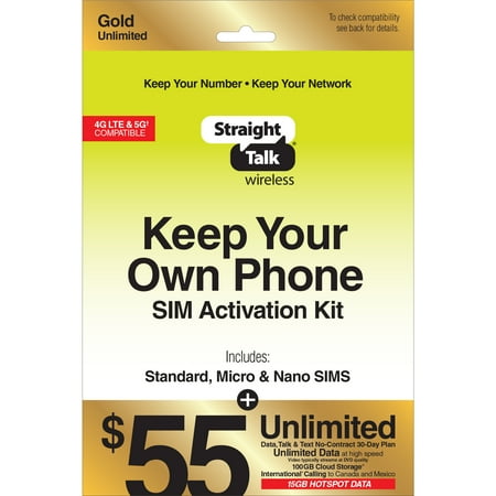 ST Bring Your Own Phone + $55 Airtime