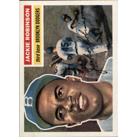 Collectible 2019 Topps Iconic Card Reprints #ICR-9 Jackie Robinson Brooklyn Dodgers MLB Baseball Trading Card