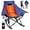 Blue, variant on PNKKODW XL Oversized Heated Rocking Camping Chair, 3 Heat Levels Heated, Cup Holder, 600D Oxford, for Winter Outdoor,Blue(With 20,000mAh Power Bank)