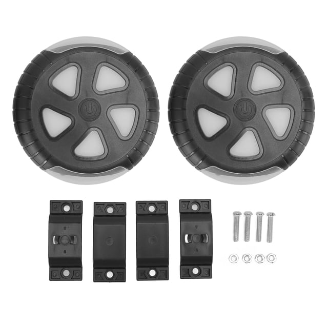 Luces de seguridad para cochecito, 1 par de luces para cochecito Luces para cochecito Luces para silla de ruedas para noche Diseño de última generación