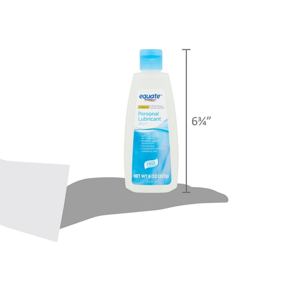 Equate Jelly Personal Lubricant, 8 oz - Walmart Business Supplies