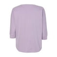 thumbnail image 3 of J. America - Women's Lounge Fleece Dolman Crewneck Sweatshirt - 8685, 3 of 3