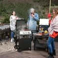 thumbnail image 7 of LHRIVER 2 Burner Gas Grill with Side Table, Portable Outdoor Barbecue Cooking BBQ, 20000BTU, 7 of 7