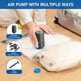 thumbnail image 5 of WINDAY Vacuum Storage Bags with Electric Air Pump, Space Saver Vacuum Seal Storage Bags 4-Pack Sealer Bags for Clothes, Clothing, Bedding, Comforter, 5 of 11
