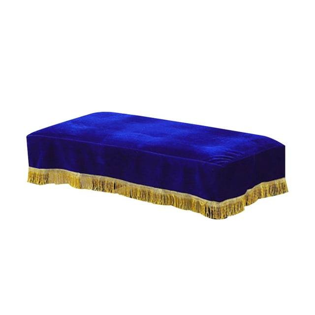 Cubierta antipolvo para banco de piano europeo, cubierta protectora para banco de comedor, hotel, hogar, bar, oficina Azul Sunnimix funda para banco de piano