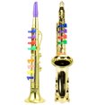 thumbnail image 1 of 2 Pcs Modèles de Jouets Instruments Saxophone Jouets Éducatifs d'Apprentissage, 1 of 8