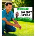 thumbnail image 6 of 3 Pack 12x8 Inches Do Not Spray, Thank You with Metal Stakes - Plastic Double Sided Neighborhood Street Caution Yard Signs - Do No Spray Signs for Outdoor or Indoor/Onside or Inside, 6 of 7