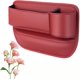 thumbnail image 1 of Mylanci Bolsa de cuero para portavasos de coche, caja de almacenamiento para asiento de coche con portavasos, organizador de relleno para huecos de asiento de coche, bolsa de cuero para huecos de coch, 1 of 7