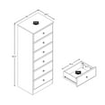 thumbnail image 3 of Prepac Astrid 6-Drawer Tall Chest, Drifted Gray, 3 of 9