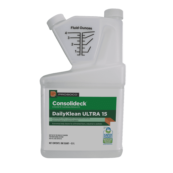 Prosoco DailyKlean ULTRA 15 Tip N Measure - Economical Daily Maintenance Concrete Floor Cleaner