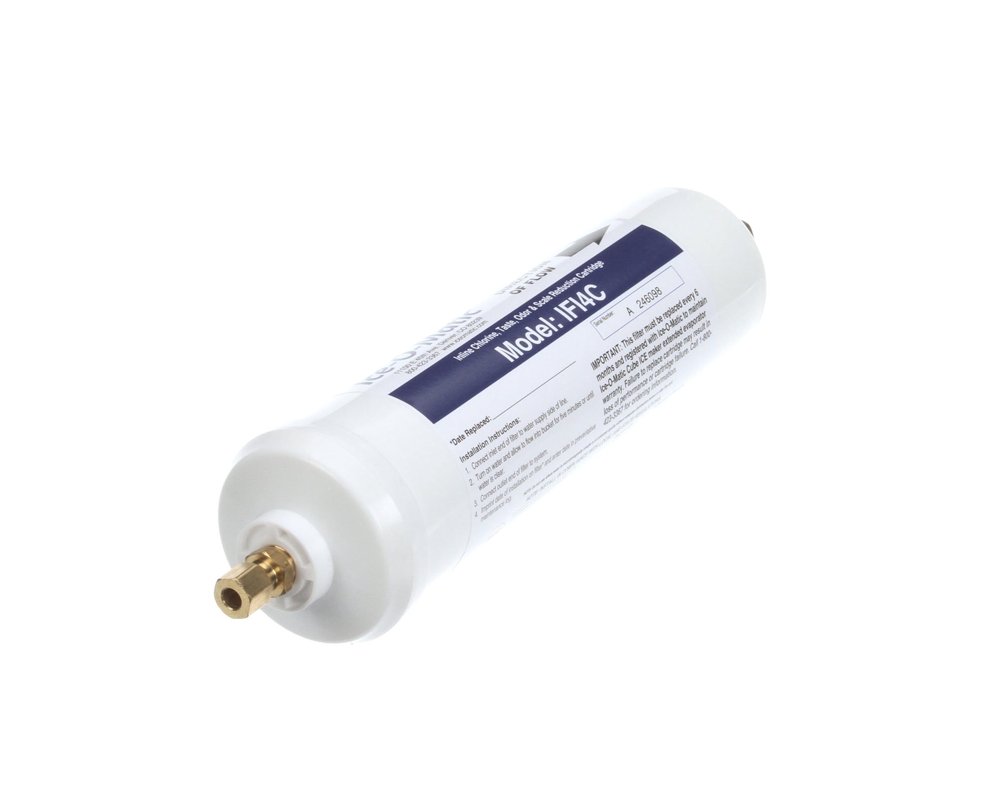 Ice O Matic IFI4C in-Line Ice-O-Matic Filter, 1/4" Size