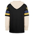 thumbnail image 3 of Men's '47  Black Golden State Warriors Split Zone Cornerback Duo Hoodie, 3 of 3