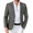 Gray, variant on COOFANDY Men's Blazer Casual Sport Coats Two Buttons Lightweight Suit Jacket