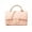 Pink, variant on Genuine Leather Quilted Chain Women's Handbag 2025 New Versatile Shoulder Crossbody Small Square Bag