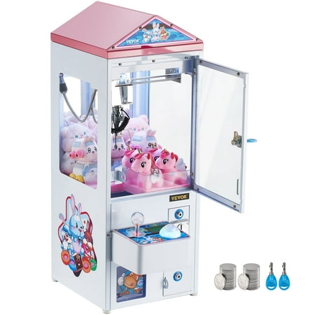 BENTISM Claw Machine, 0-3” Jaw Diameter 0-5” Jaw Lifting, Crane Prize Grabber Commercial Arcade Game Toys, Grab-and-Win Machine for all age groups